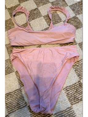 American eagle pink bikini xl